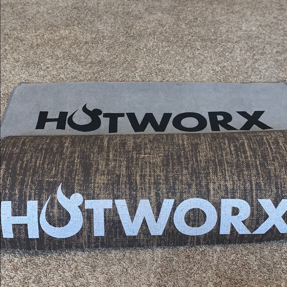 Hotworx workout towel and workout mat!